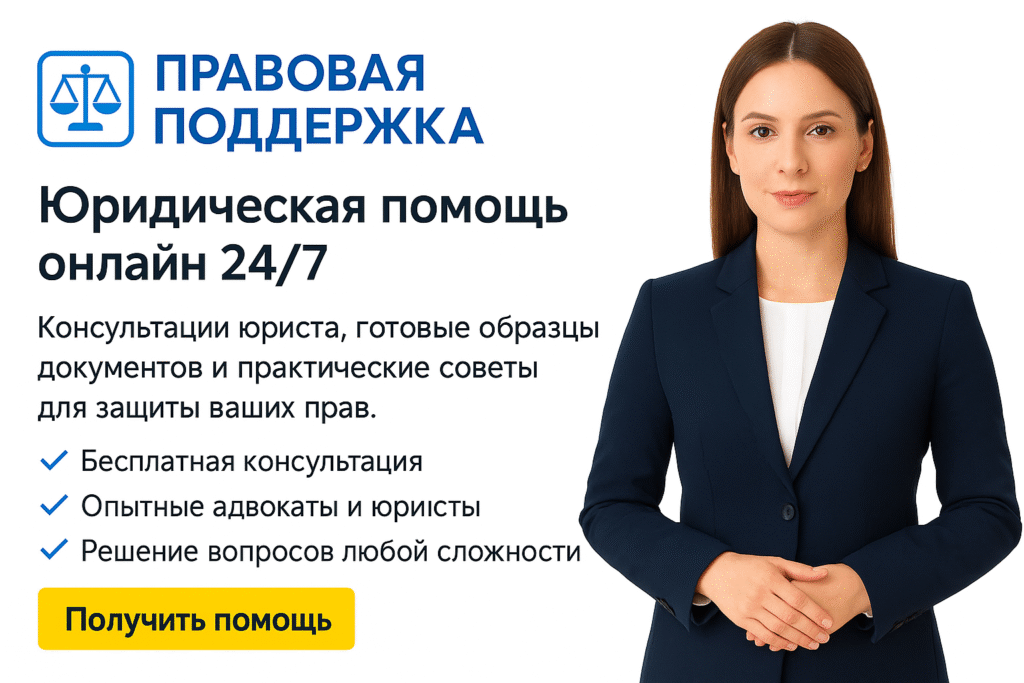 Правовая поддержка